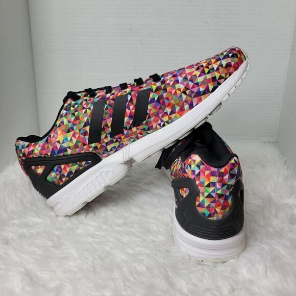 Adidas Torsion ZX Flux MultiColor Prism Men's Size 10.5 Running Sneakers M19845 - Picture 5 of 10